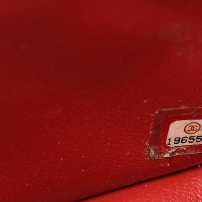 Chanel Lambskin Quilted Mini Square Flap Red 7 of 21