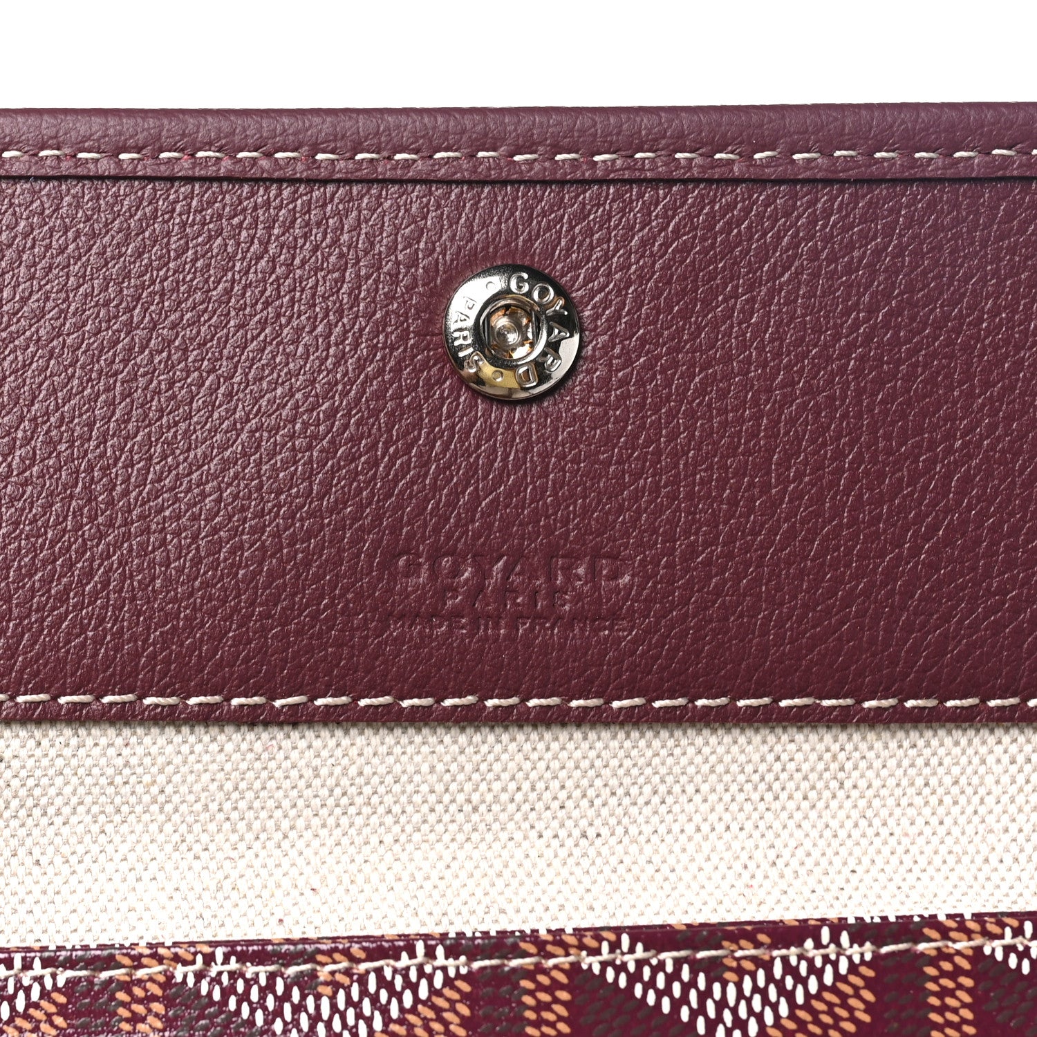 Goyard Goyardine Saint Louis GM Bordeaux 6 of 10