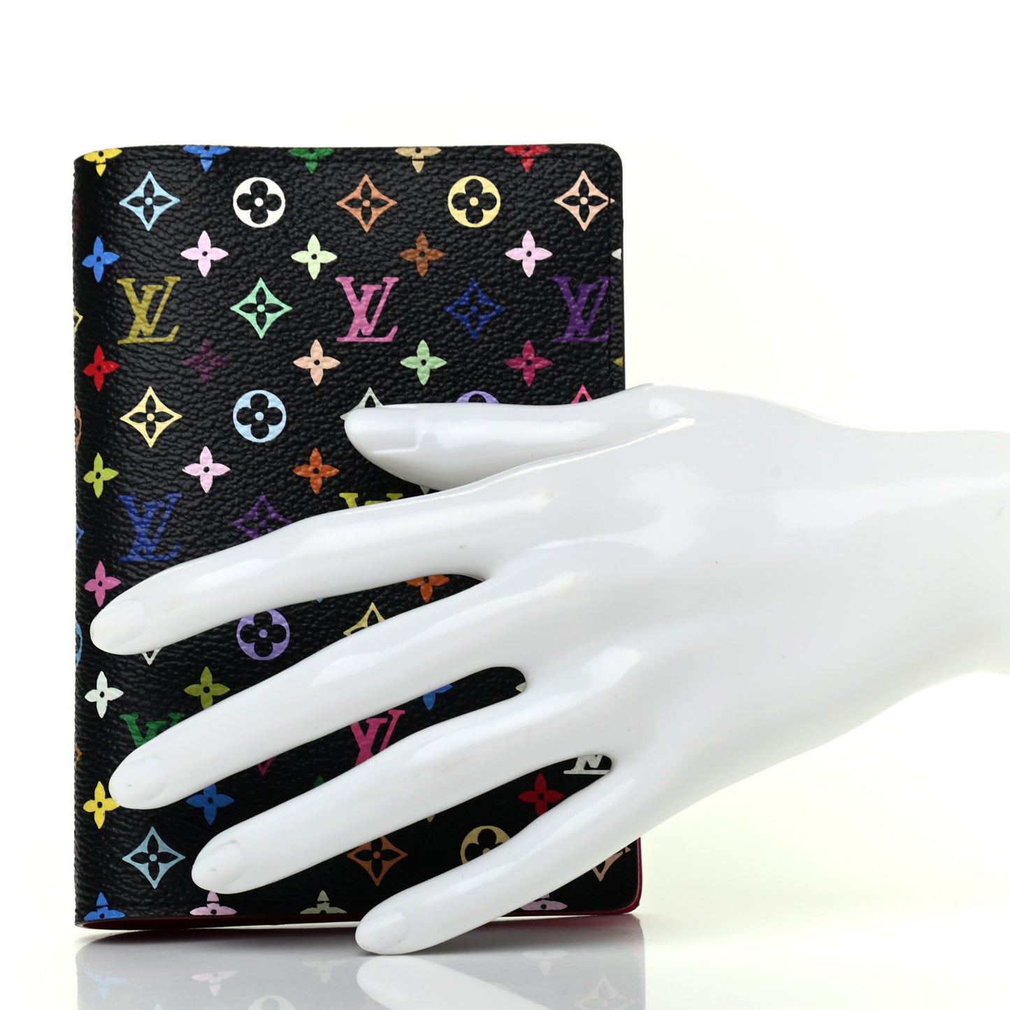 Monogram Multicolor Small Ring Agenda Cover Black Grenade
