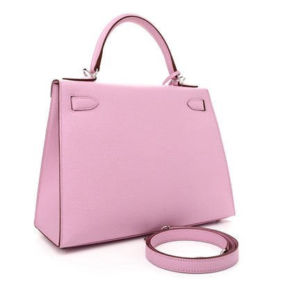Hermes Epsom Kelly Sellier 28 Mauve Sylvestre 3 of 11