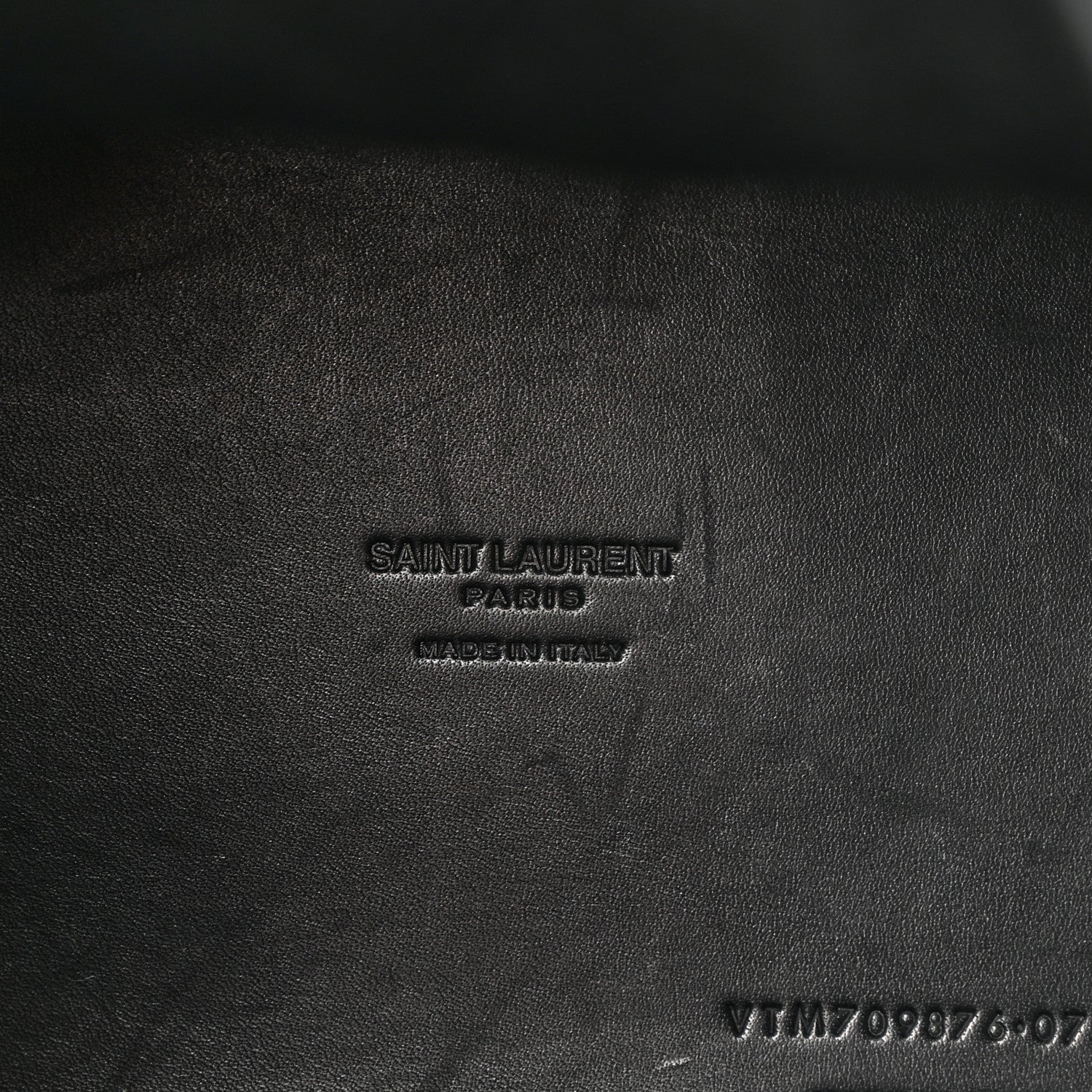 Saint Laurent Shearling Calfskin Small Emmanuelle Bucket Bag Black 6 of 12