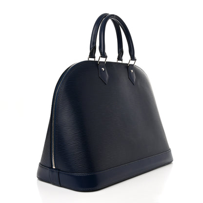 Louis Vuitton Epi Alma GM Indigo 3 of 14