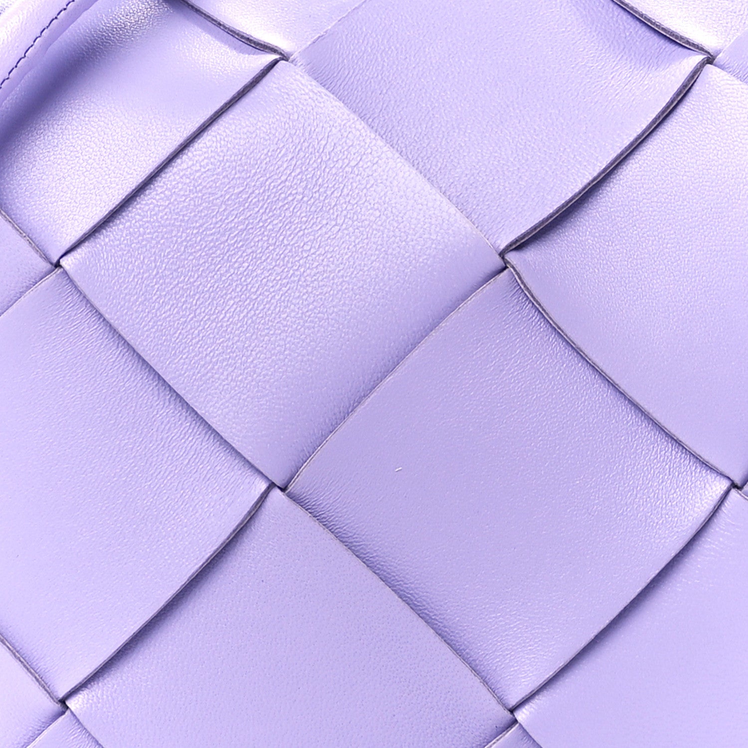 Bottega Veneta Lambskin Maxi Intreccio Small Cassette Camera Bag Wisteria 6 of 8