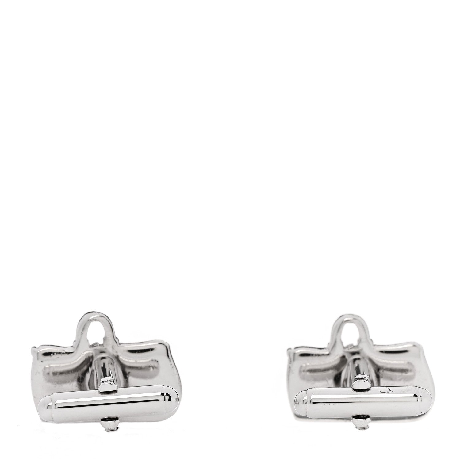 Louis Vuitton Sterling Silver Speedy Cufflinks 3 of 7