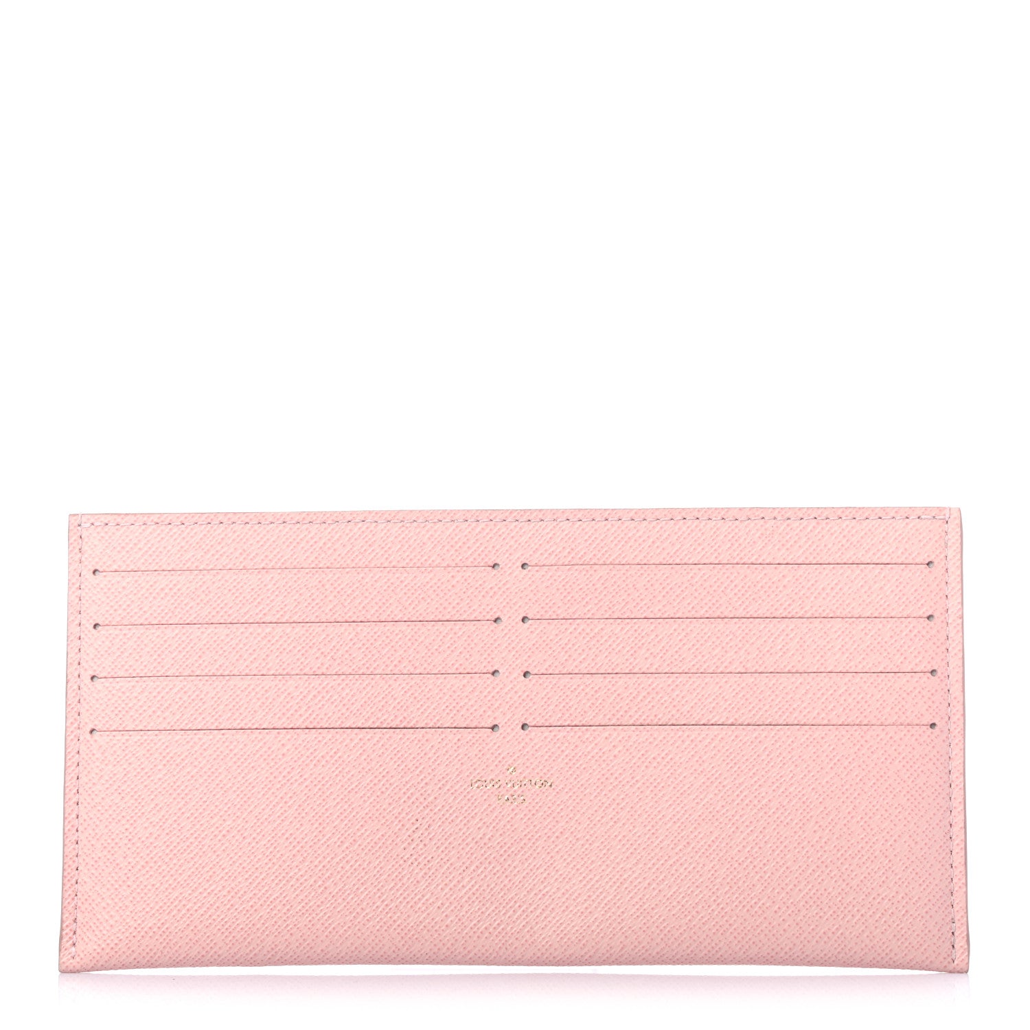 Louis Vuitton Calfskin Felicie Card Holder Insert Rose Ballerine 1 of 6