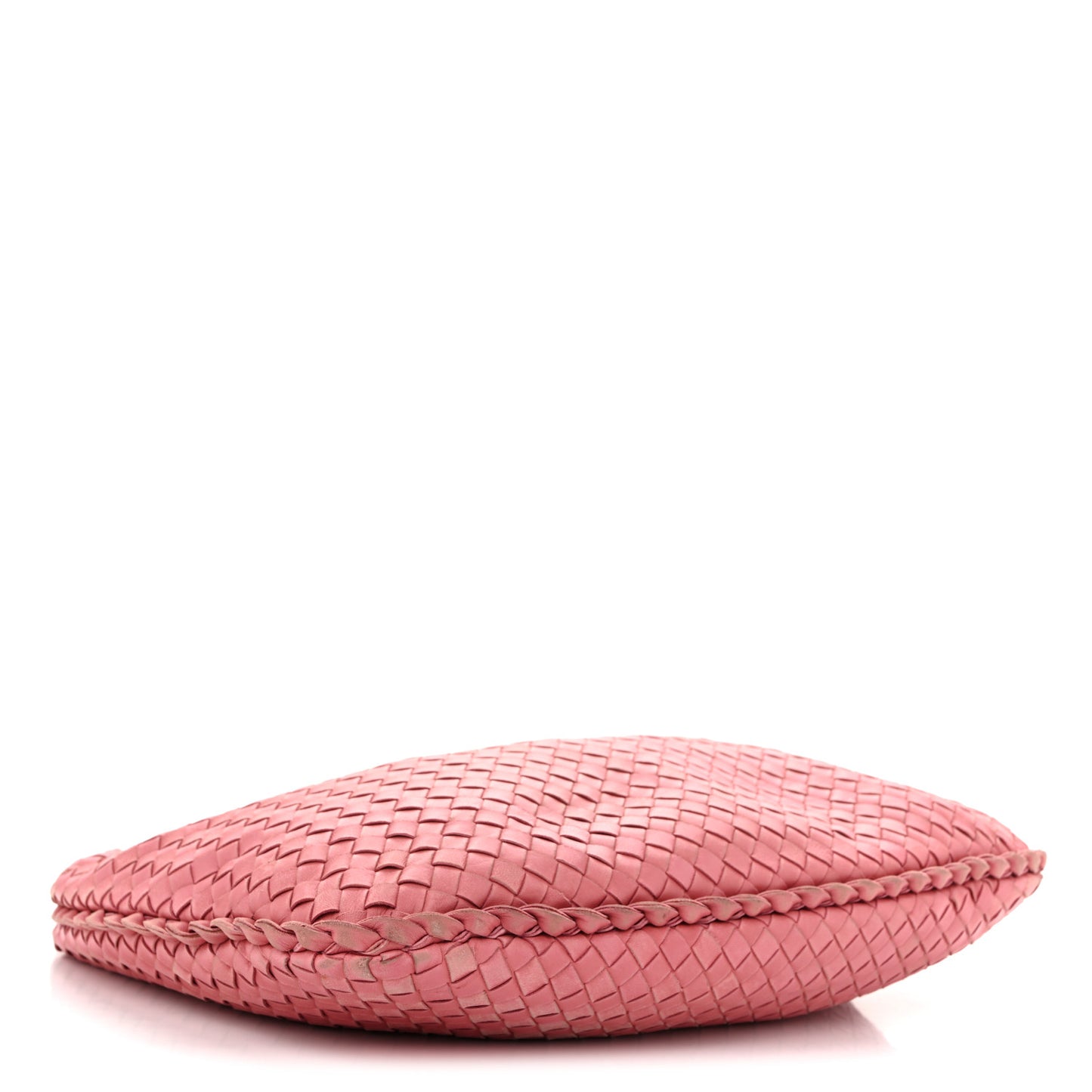 Nappa Intrecciato Medium Veneta Hobo Quarzo