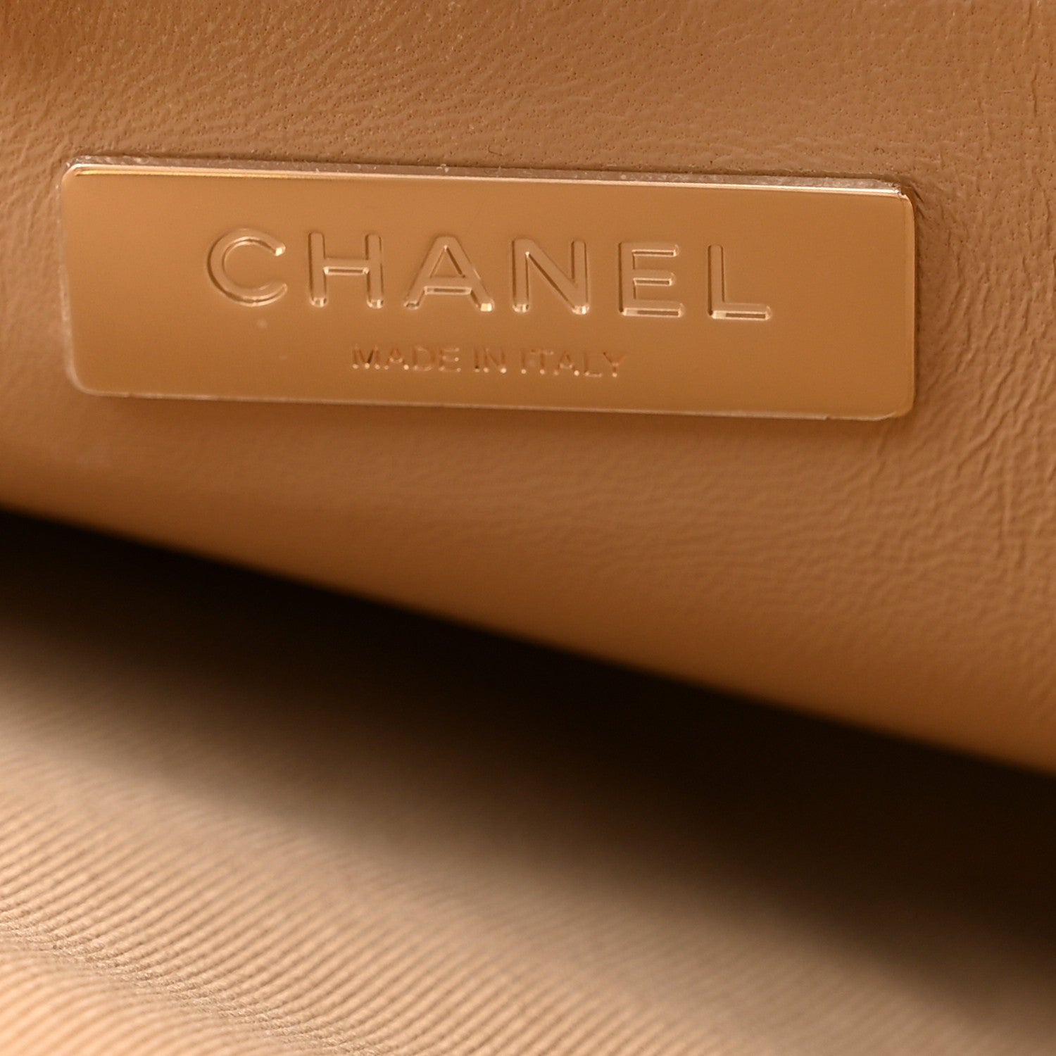 Chanel Shiny Lambskin Quilted 31 Shopping Bag Beige 6 of 10