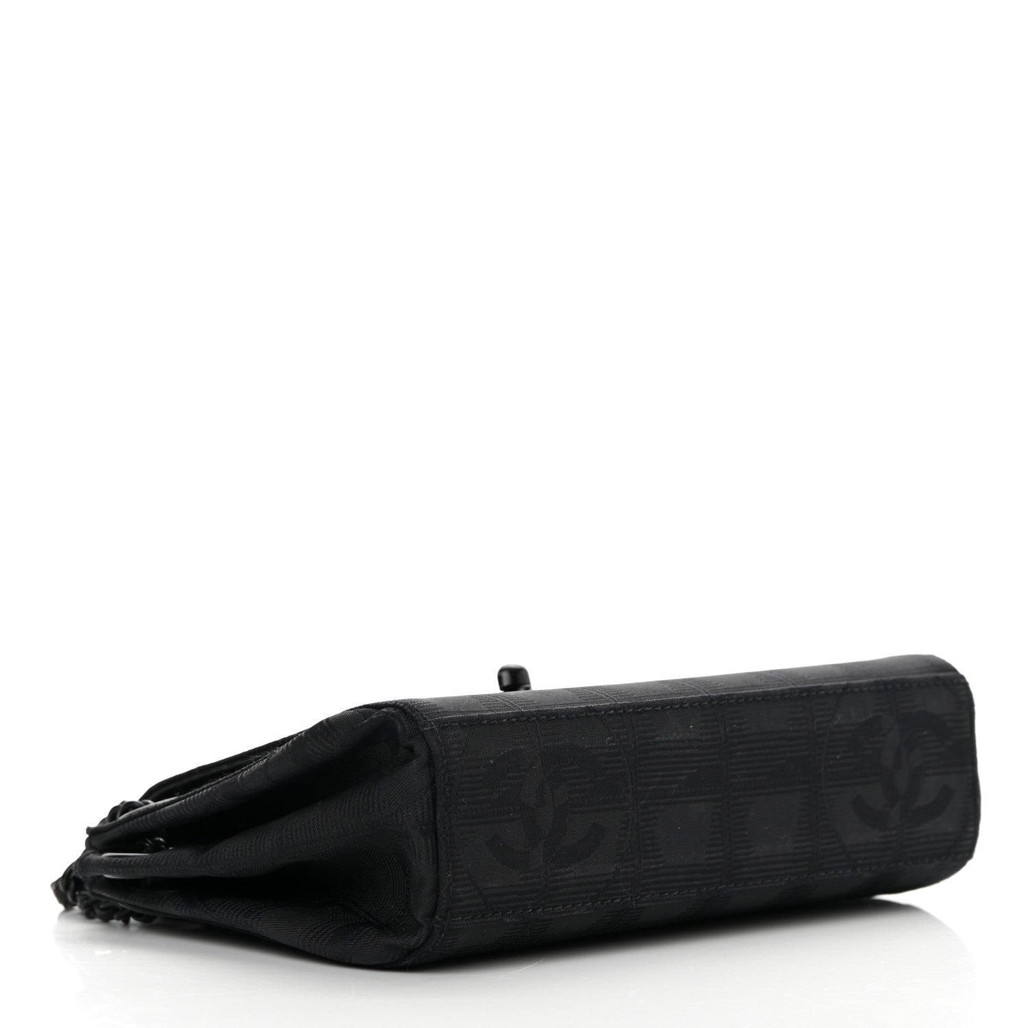 Chanel Nylon Mini Travel Accordion Flap Black 4 of 16