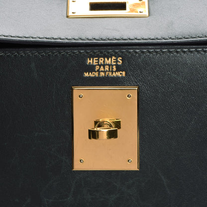 Hermes Box Kelly Sellier 32 Vert Fonce 34 of 44