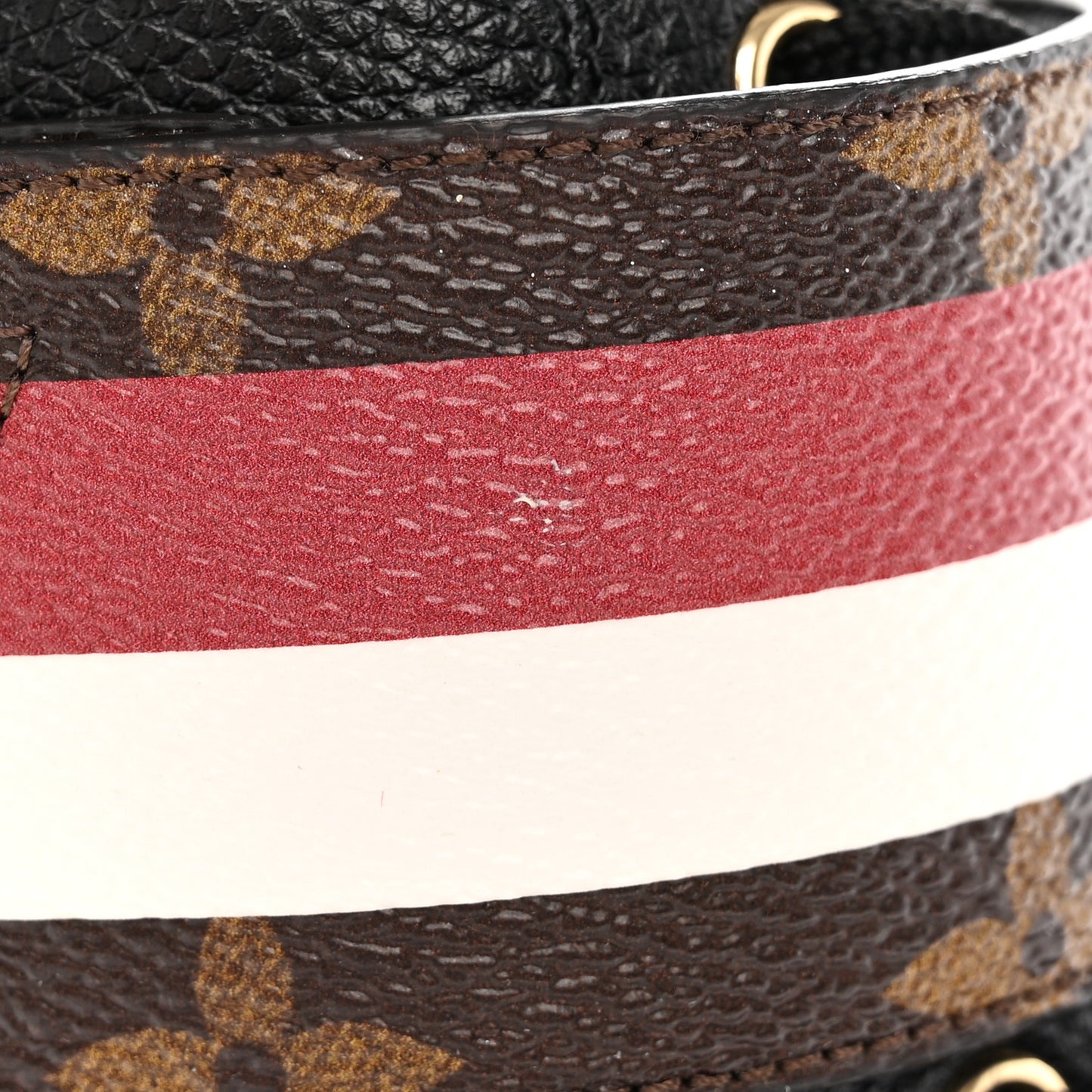 Calfskin Monogram Wonderland Flat Ranger Boots 36 Black Red White