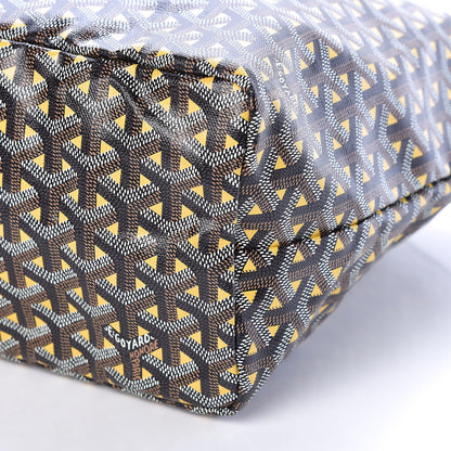 Goyard Goyardine Saint Louis Claire Voie PM Black Yellow 8 of 9
