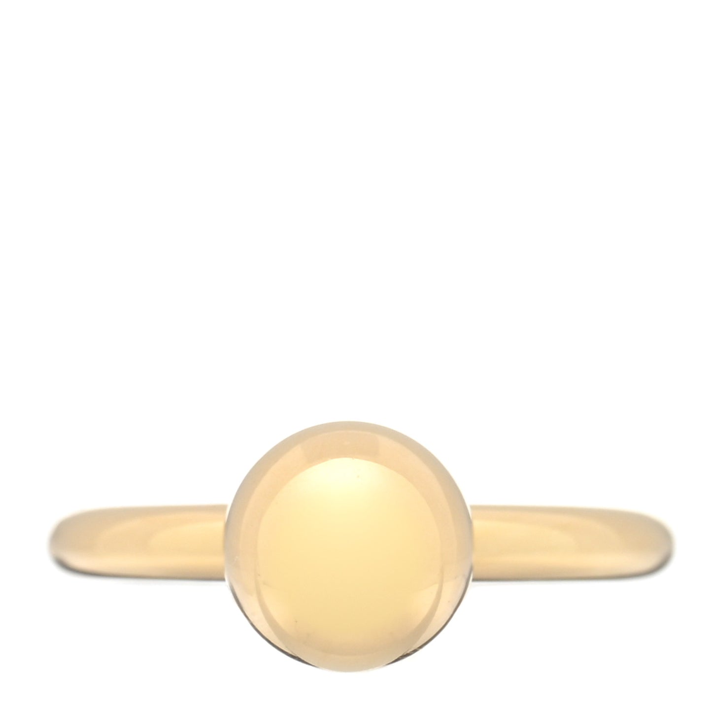 18K Yellow Gold 8mm Hardwear Ball Ring 50 5.25