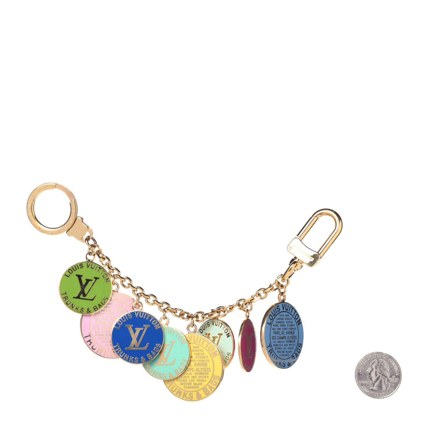 Globe Trunks and Bags Bag Charm Multicolor