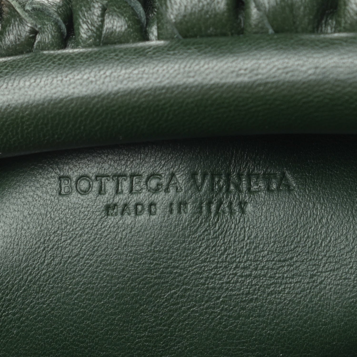 Bottega Veneta Nappa Intrecciato The Mini Pouch Moss 6 of 9