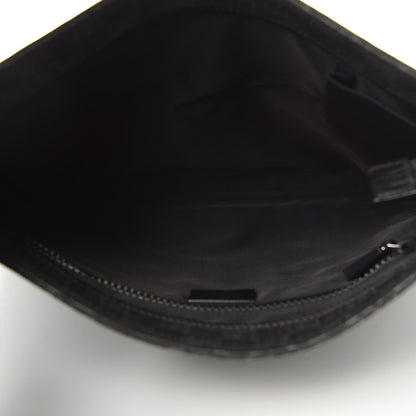 Gucci GG Plus Monogram Medium Flat Messenger Bag Black 5 of 9