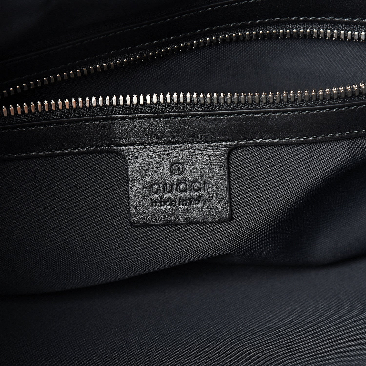 Gucci Calfskin Small GucciGhost Drawstring Backpack Black 5 of 9