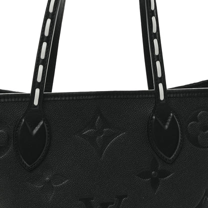 Louis Vuitton Empreinte Monogram Giant Wild at Heart Neverfull MM Black 8 of 11