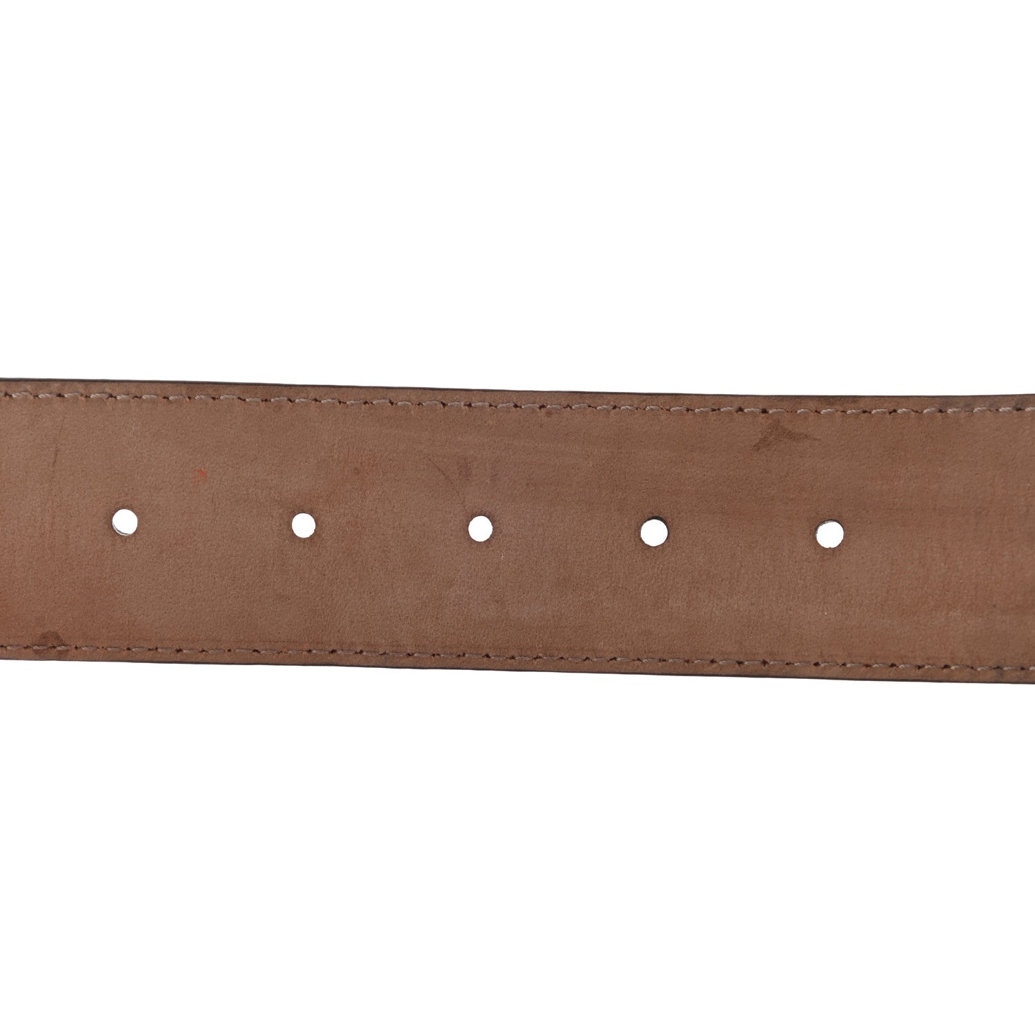 Gucci Guccissima Signature Interlocking G 40mm Belt 90 36 Red 5 of 5