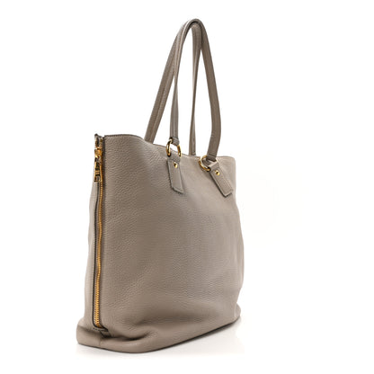 Prada Vitello Phenix Side Zip Tote Argilla 3 of 9