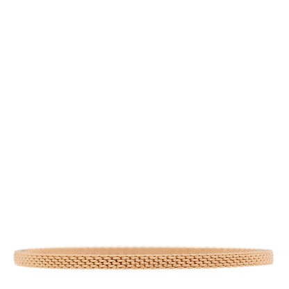 Tiffany 18K Rose Gold Narrow Somerset Bangle Bracelet 2 of 3