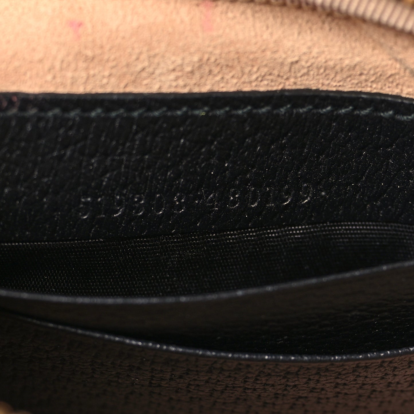 Grained Calfskin Ophidia Belted iPhone Case 75 30 Black