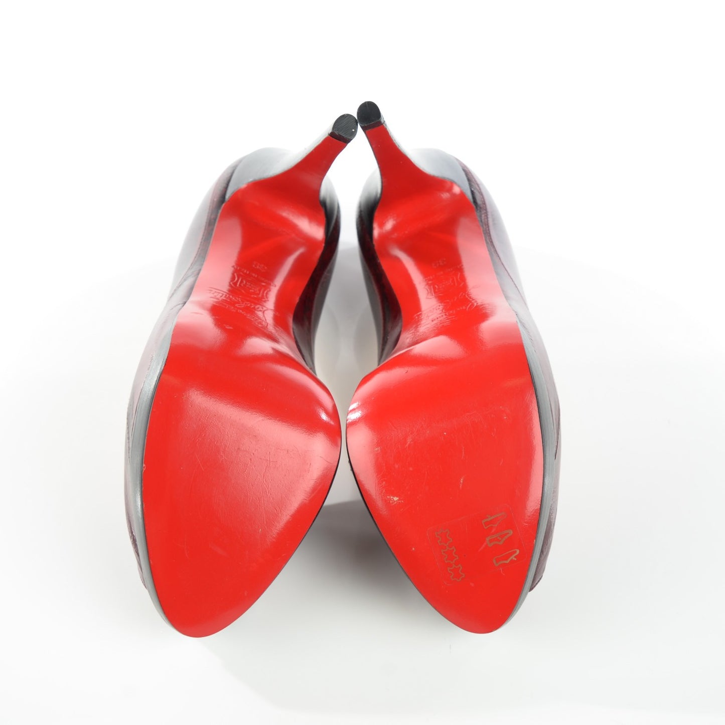 Eel Skin Altadama 140 Pumps 39 Red Vinaccia