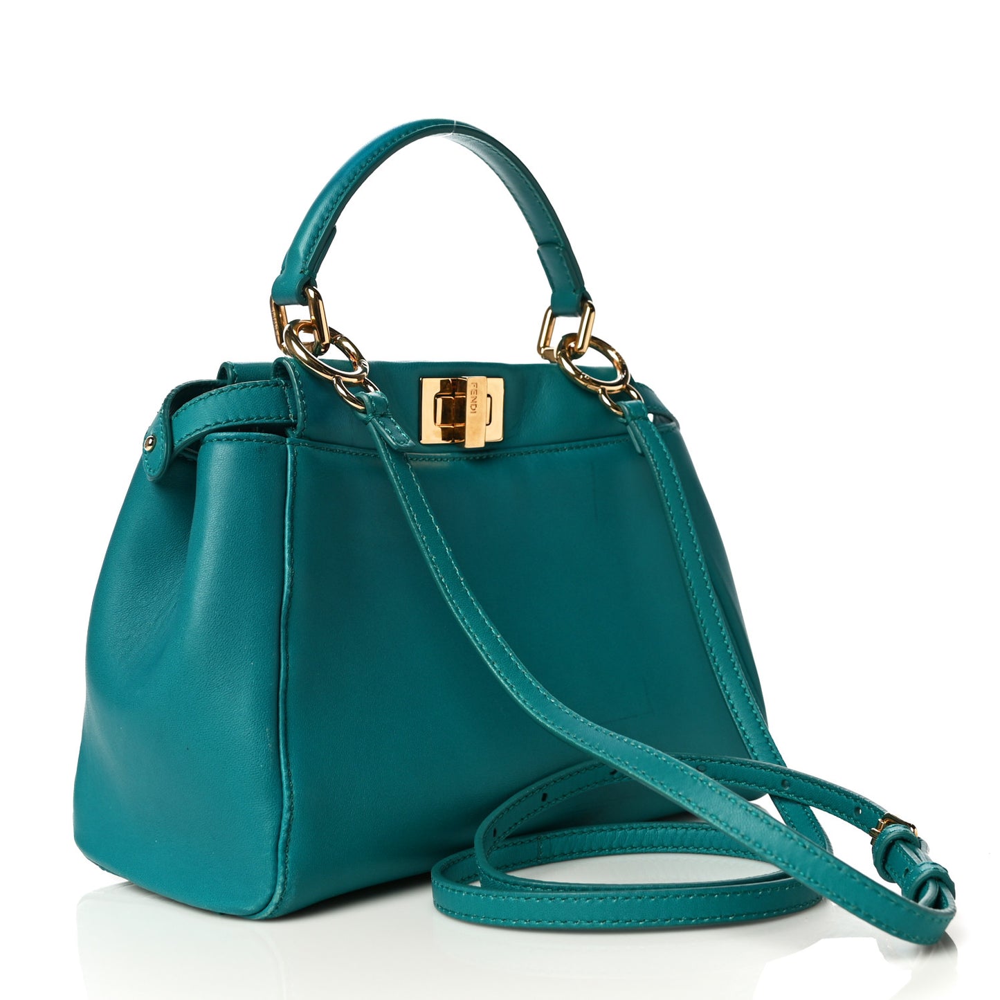 Nappa Mini Peekaboo Iconic Satchel Lago