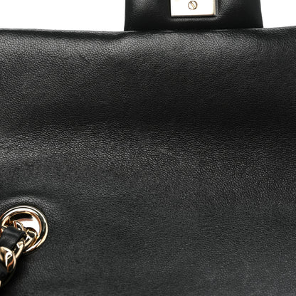 Chanel Lambskin Quilted Mini Coco Charms Rectangular Flap Black 9 of 14