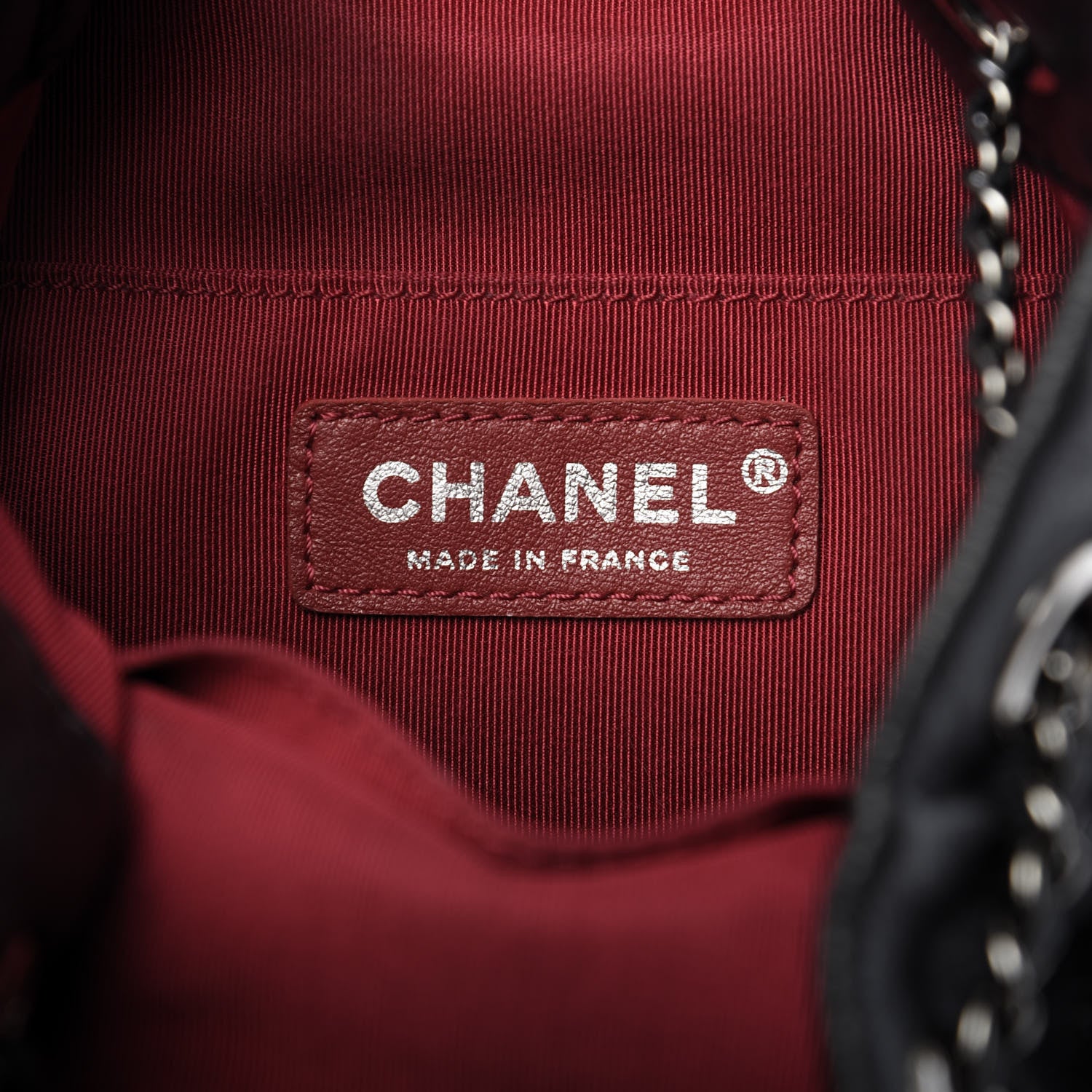 Chanel Calfskin Quilted Small Gabrielle Bucket Black 8 of 9