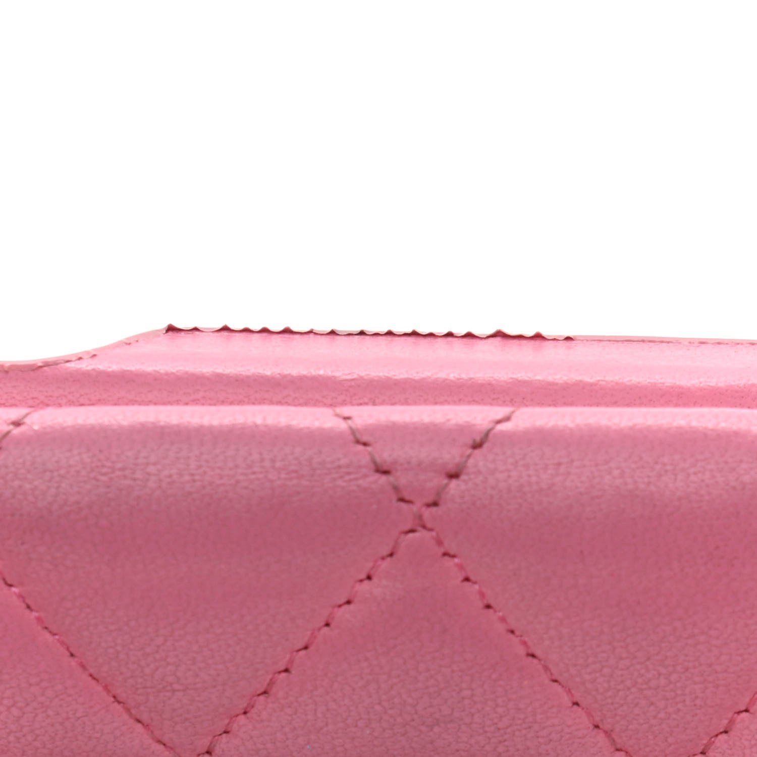Chanel Lambskin Quilted Pearl Crush iPhone XII Pro Holder With Chain Pink 15 of 16