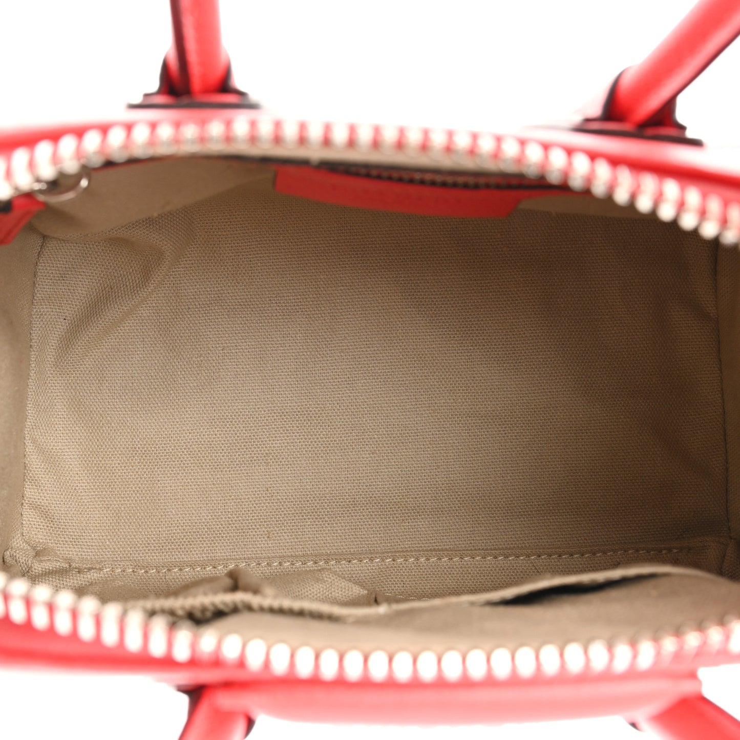 Sugar Goatskin Mini Antigona Medium Red