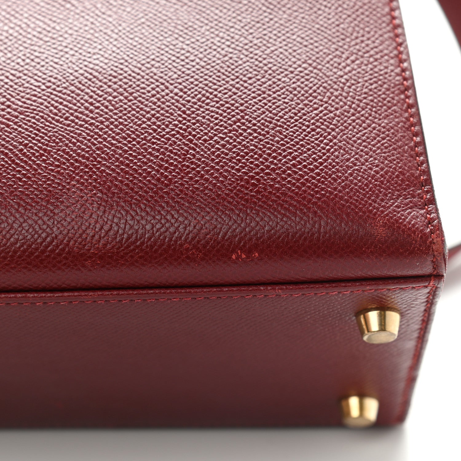 Hermes Epsom Kelly Sellier 32 Rouge H 21 of 22