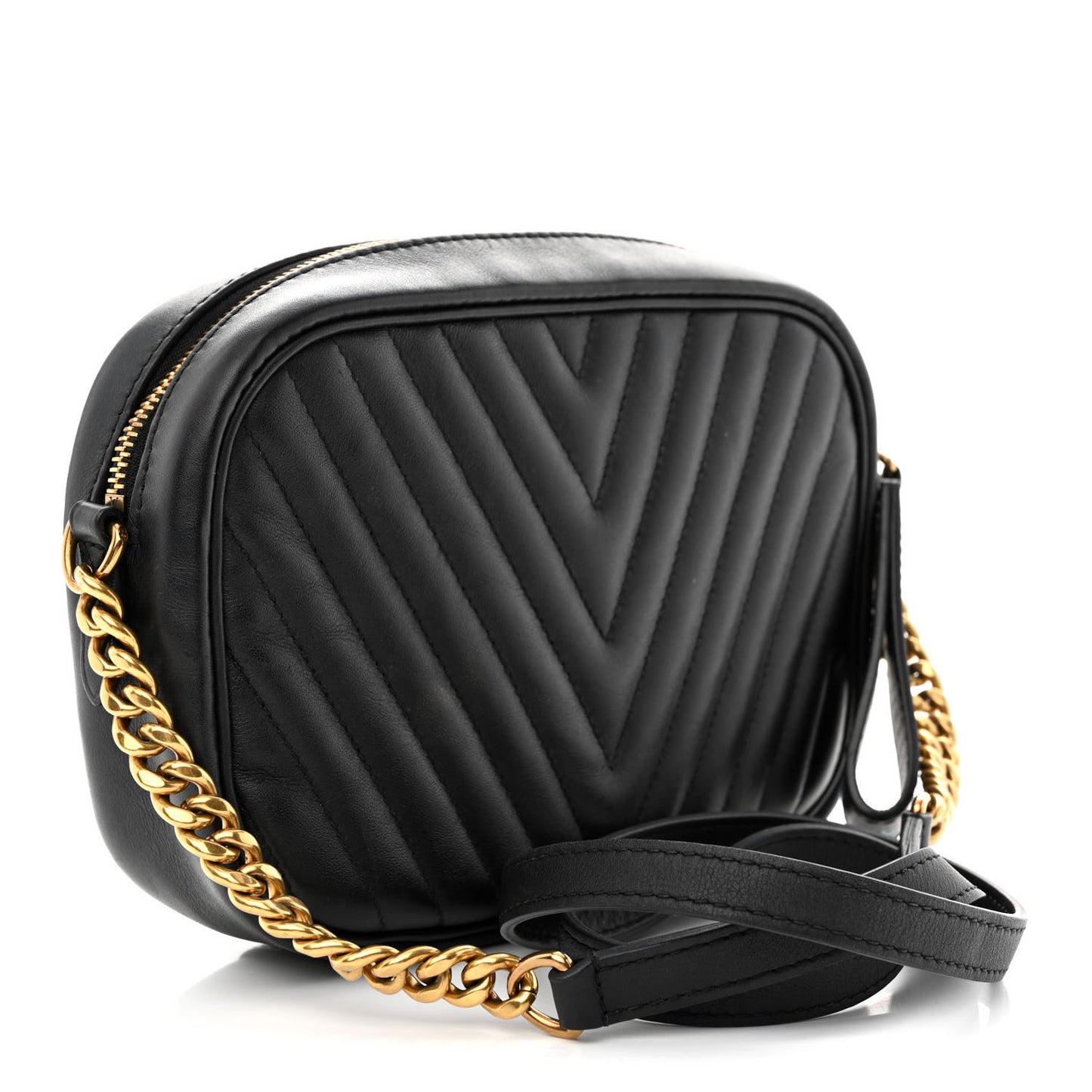Calfskin New Wave Camera Bag Black
