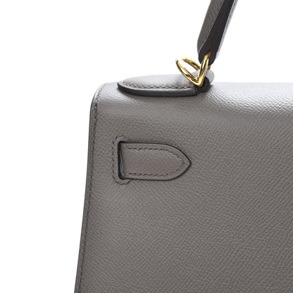 Hermes Epsom Kelly Sellier 28 Etain 12 of 41