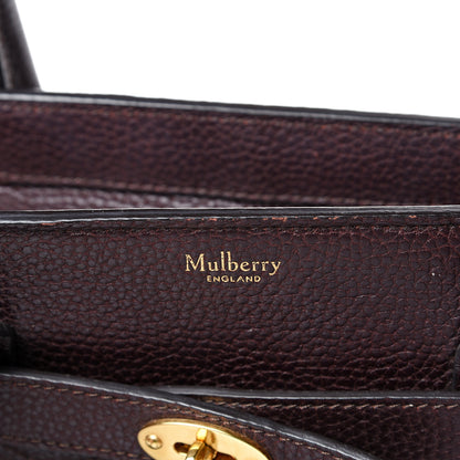 Mulberry Grain Vegetable Tanned Calfskin Small Zipped Bayswater Oxblood 15 of 15
