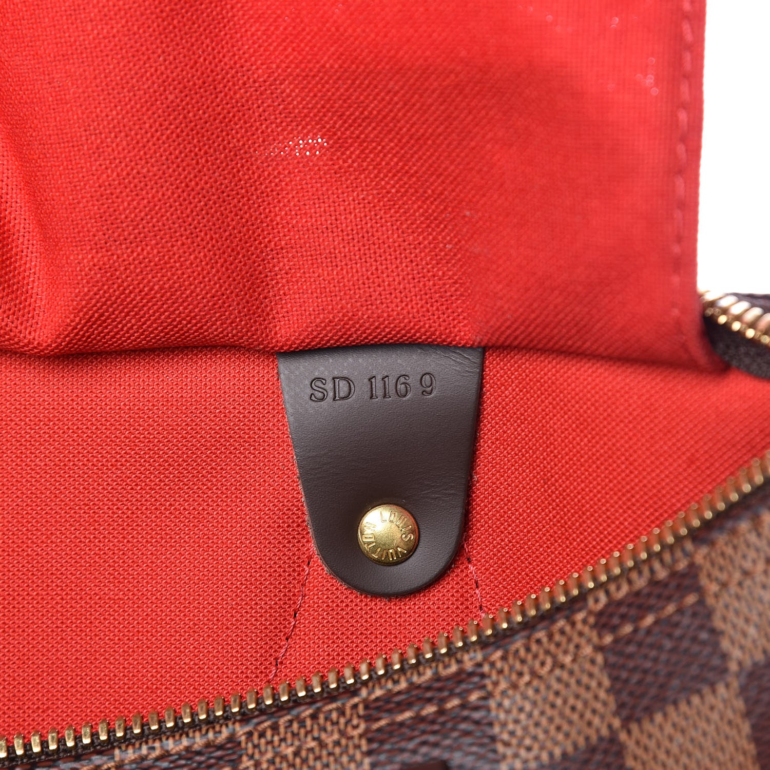 Louis Vuitton Damier Ebene Speedy Bandouliere 30 8 of 10