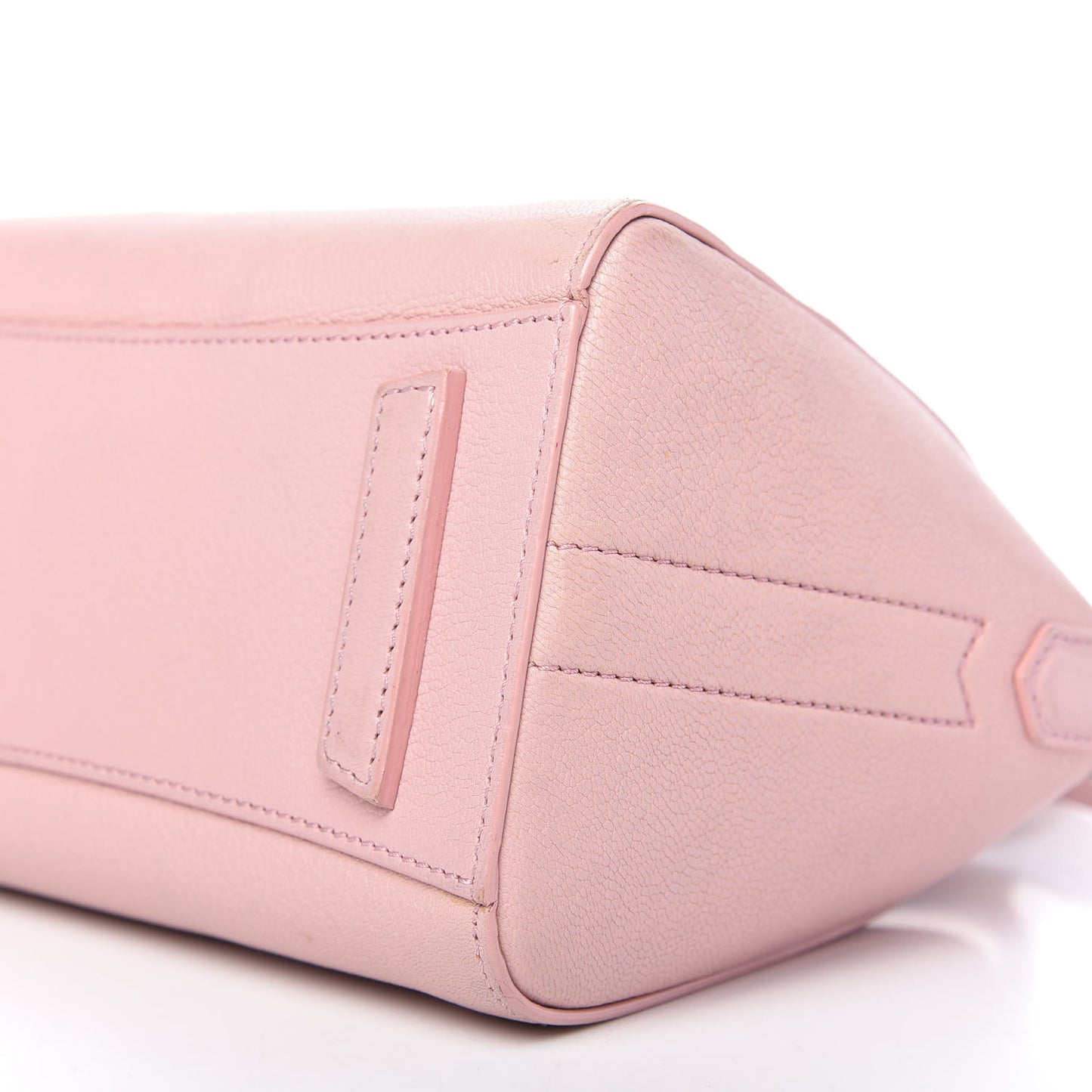 Sugar Goatskin Mini Antigona Pale Pink