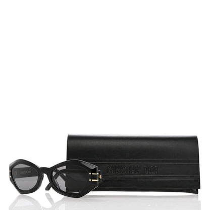 Christian Dior Acetate DiorSignature B1U Butterfly Sunglasses Black 8 of 8