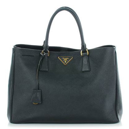 Prada Saffiano Lux Large Tote Black 1 of 10