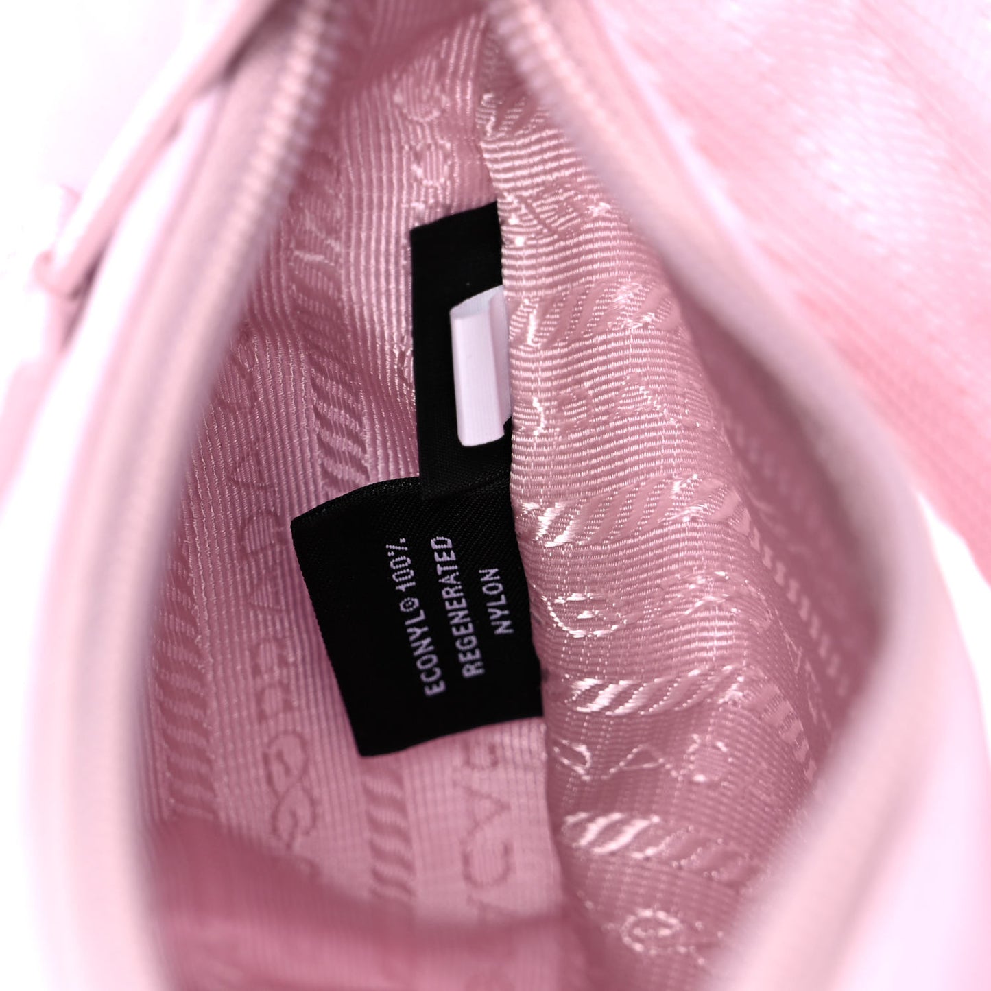 Tessuto Nylon Mini Re-Edition 2000 Bag Alabastro
