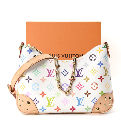 Louis Vuitton LV X TM Monogram Multicolor Boulogne NM PM White 9 of 9