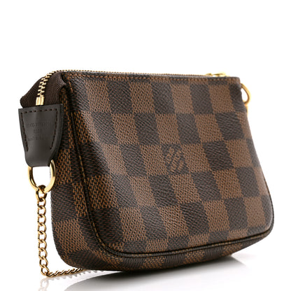 Louis Vuitton Damier Ebene Mini Pochette Accessories 3 of 7