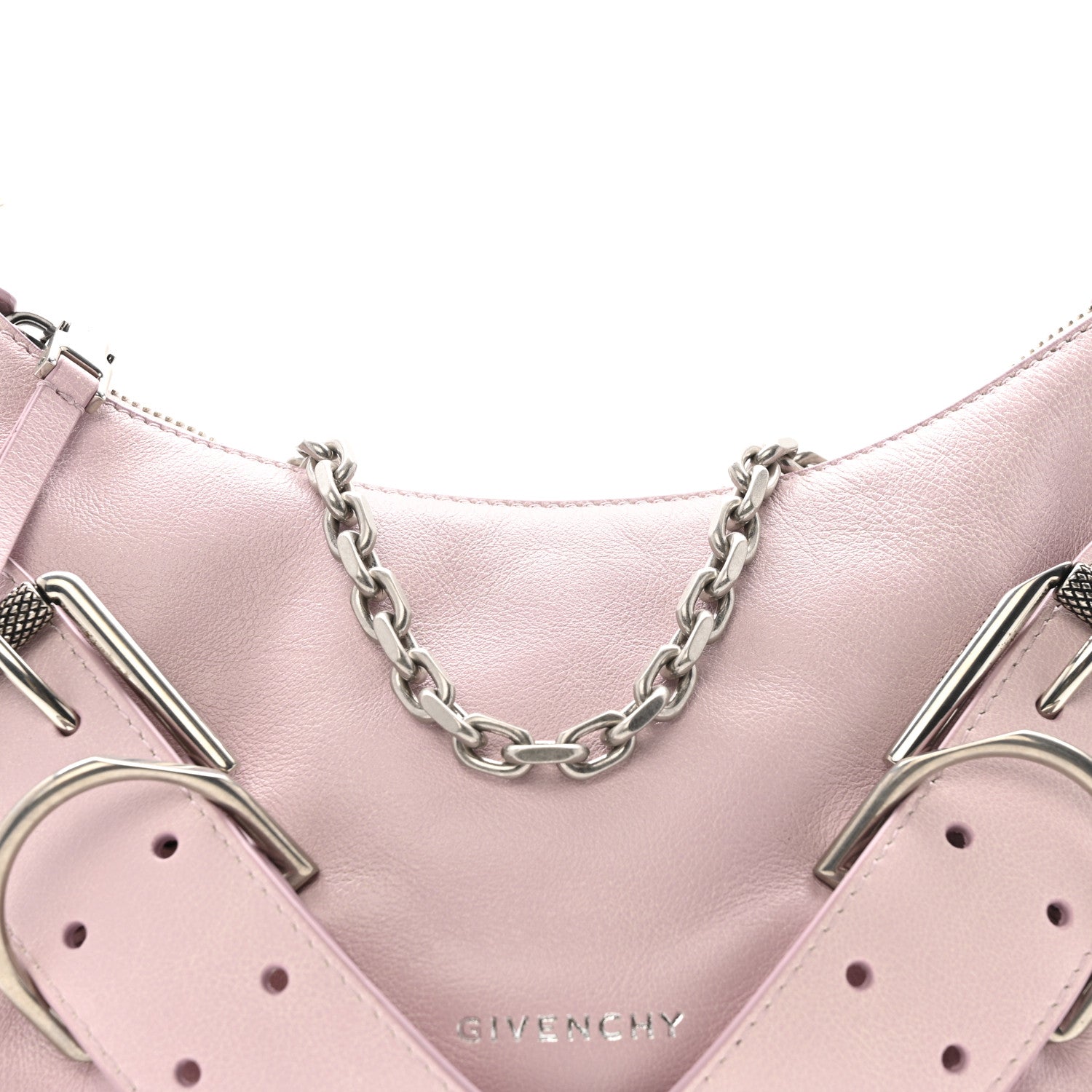 Givenchy Aged Calfskin Mini Voyou Boyfriend Party Bag Old Pink 8 of 13