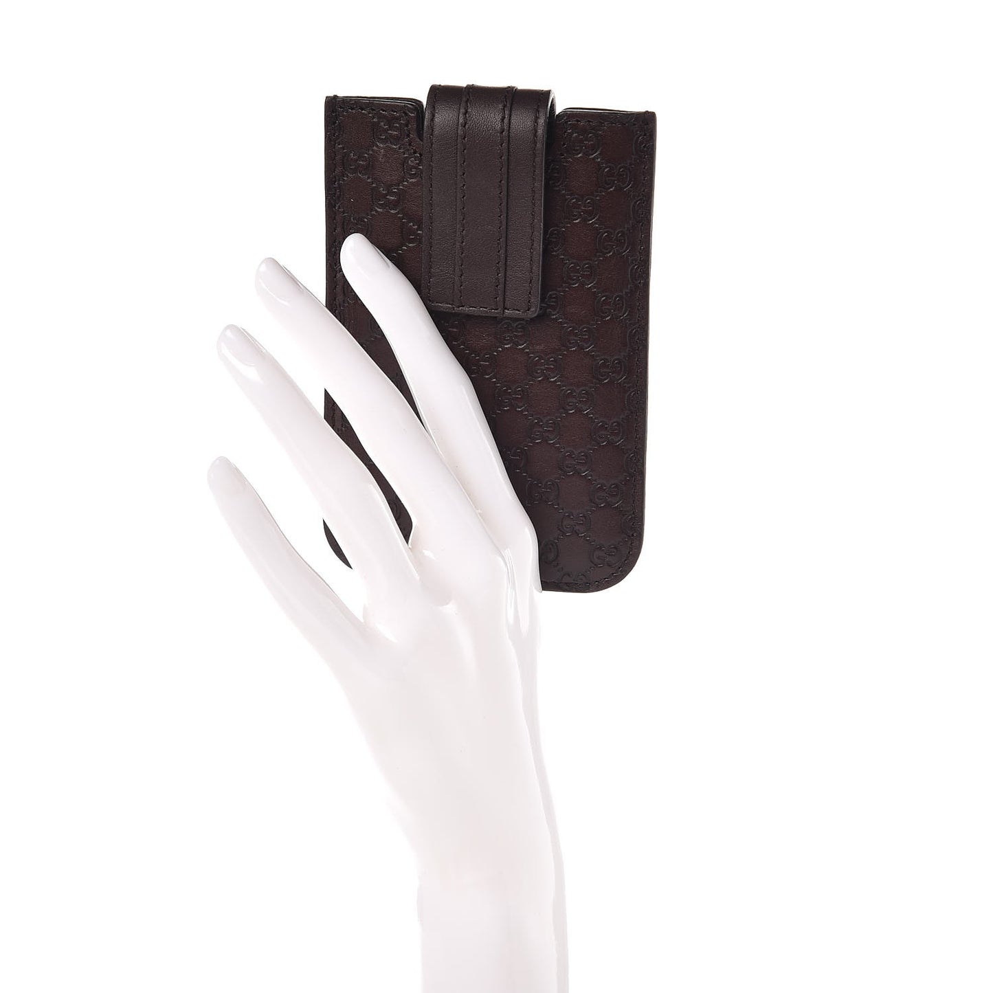 Guccissima Case Dark Brown