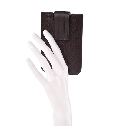 Gucci Guccissima Case Dark Brown 2 of 6