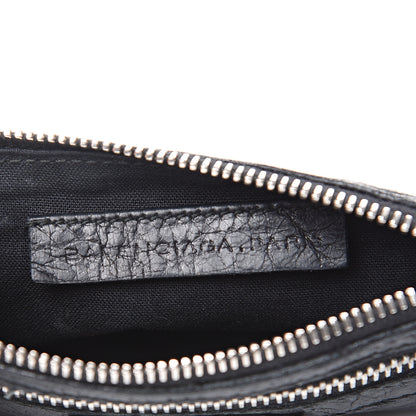 Balenciaga Agneau Giant 12 Silver Hardware M Porte-Monnaie Coin Purse Black 5 of 9