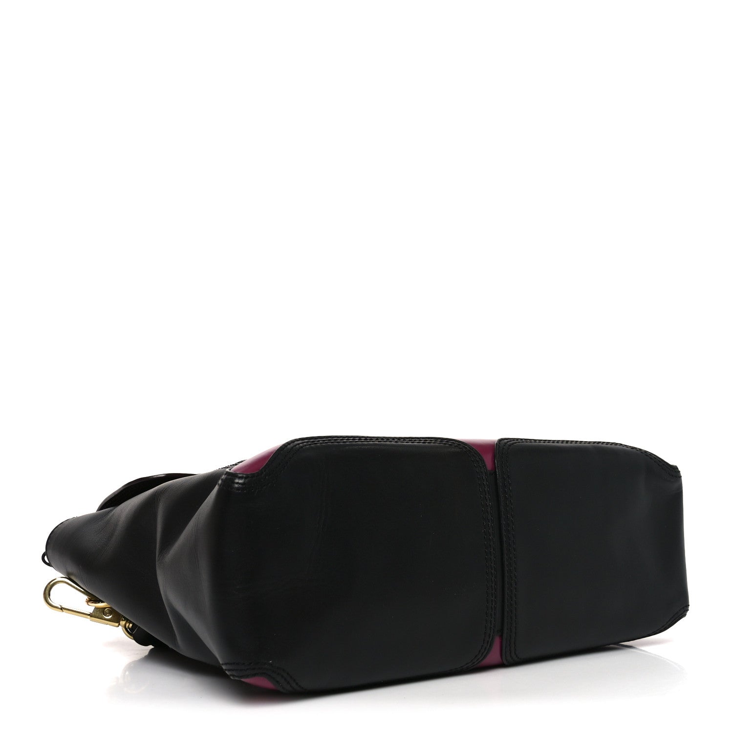 3.1 Phillip Lim Smooth Calfskin Medium Pashli Satchel Berry Black 4 of 9