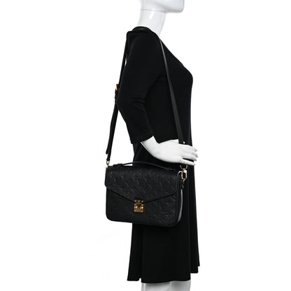 Louis Vuitton Empreinte Pochette Metis Black 2 of 10