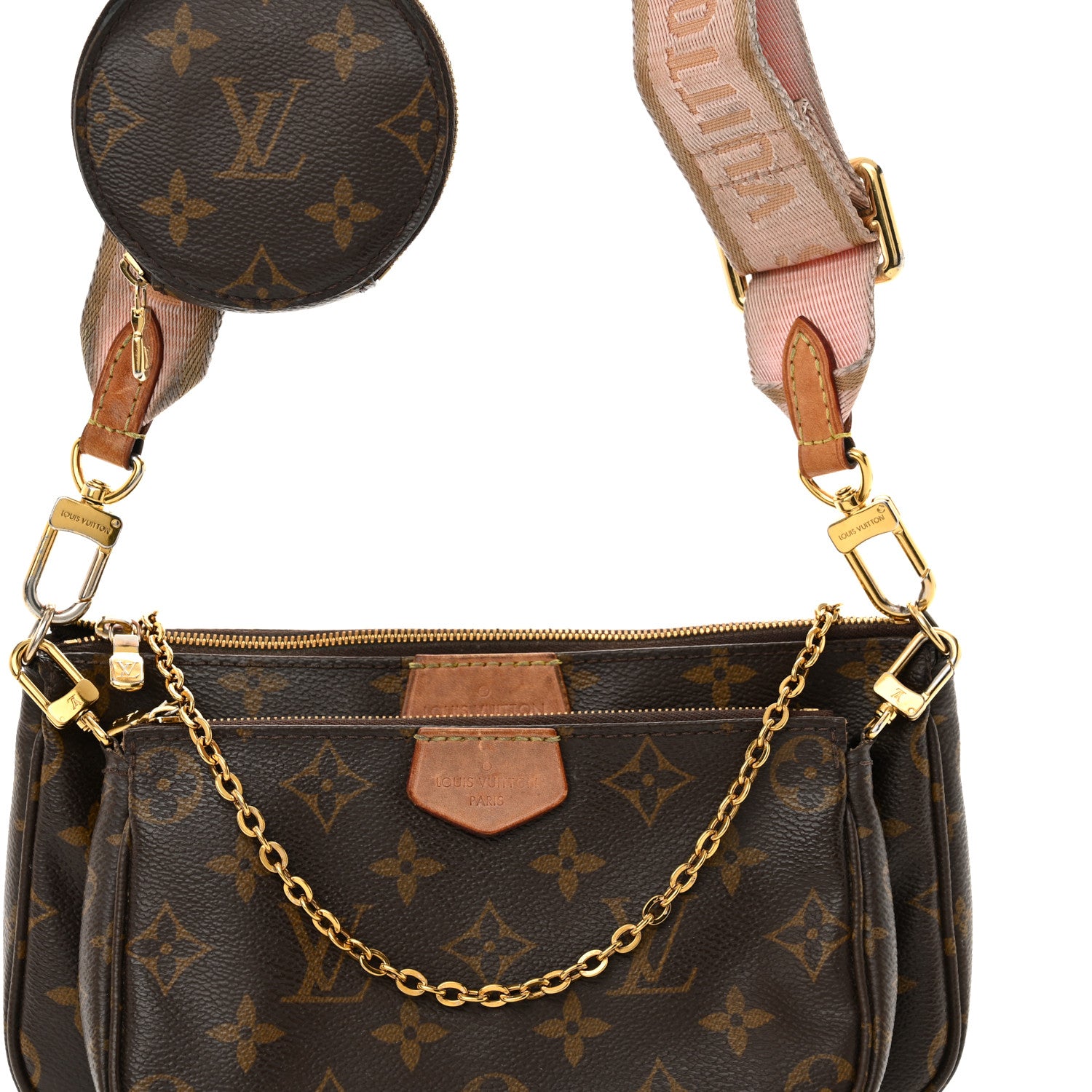 Louis Vuitton Monogram Multi Pochette Accessories Rose Clair 8 of 18