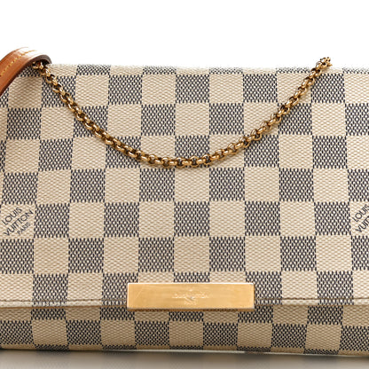 Louis Vuitton Damier Azur Favorite MM 7 of 12